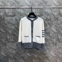 톰브라운 여자 양모 가디건